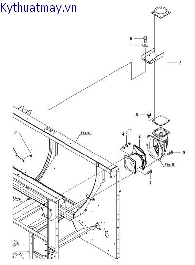 Vỏ buồng thổi lúa 1